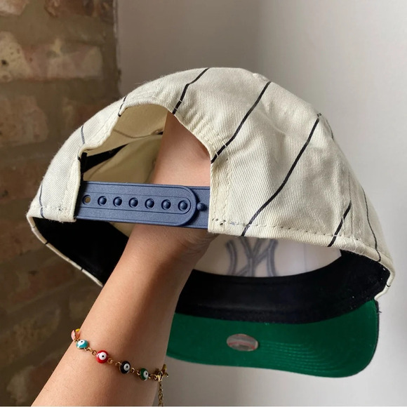 New Era Navy and Cream Pinstripe Cap - Picture 2 of 12